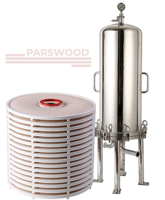 Boîtier de filtre sanitaire lenticulaire (empilement de profondeur) (MTO)