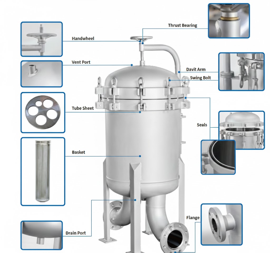 Single & Multi-Bag Filter Housings (MTO)