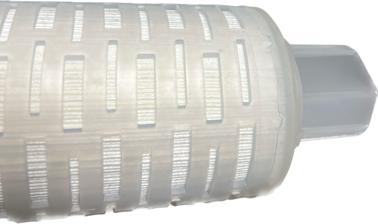 Cartouche filtrante plissée à double couche en nylon 66 (hydrophile) pour l'eau en bouteille, le vin et l'eau ultra pure (UPW) Filtration finale (polissage)