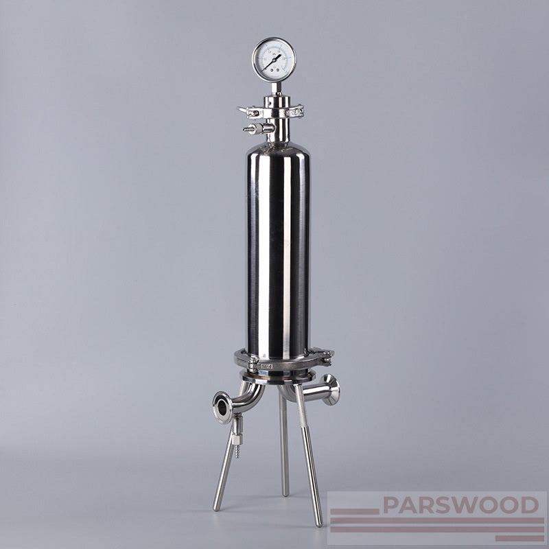 Single Round Sanitary Liquid Filter Housing (MTO)